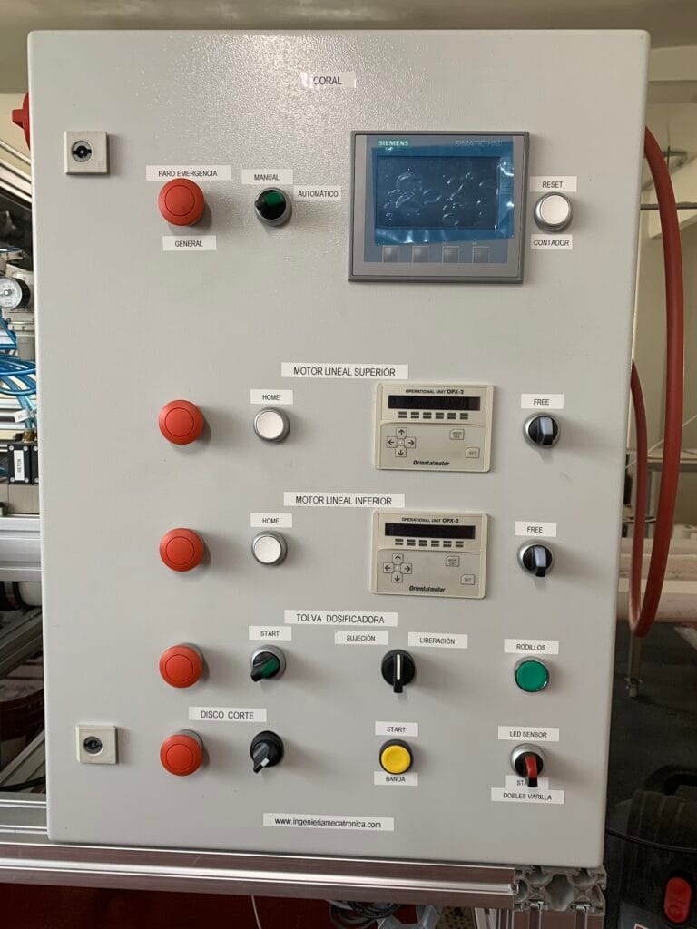 Cortadora de algodón gabinete Inventronics