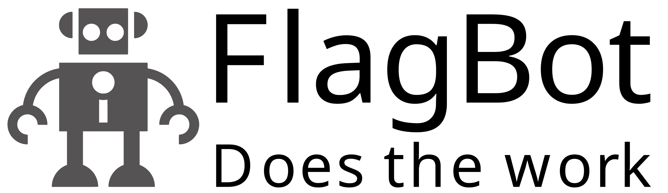 Logotipo FLAGBOT Does the work