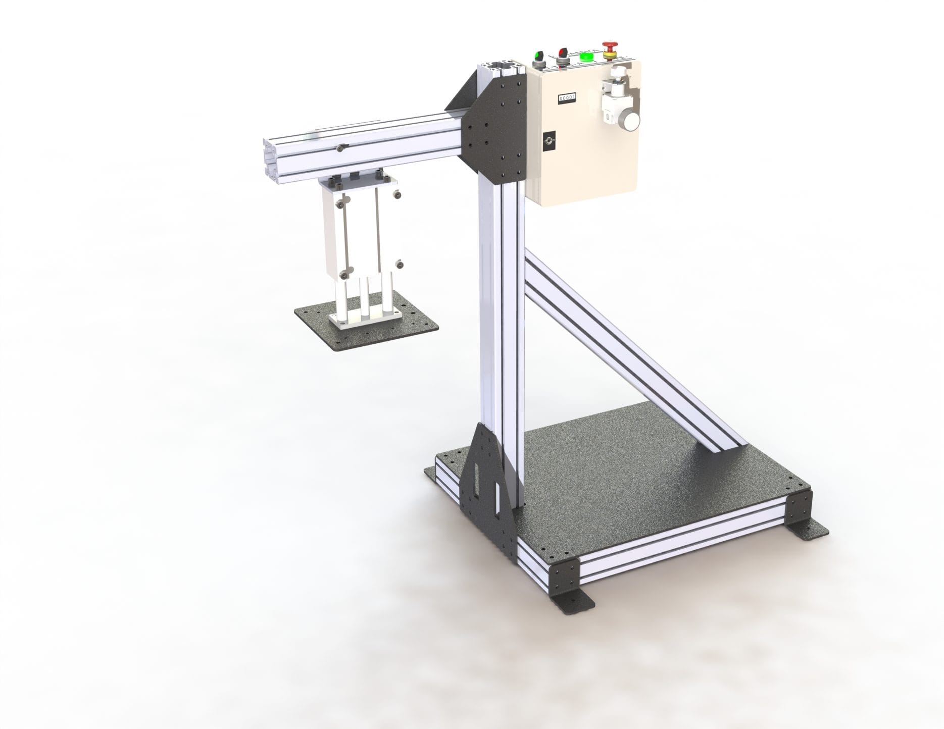 Probador de fatiga de asientos diseñado por Inventronics